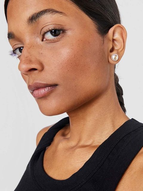 Tous kolczyki złote Pearls