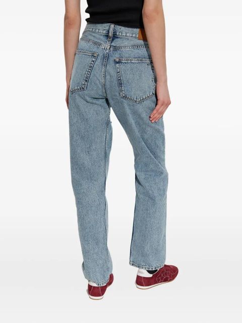 AMIRI distressed knee-detail jeans - Blue