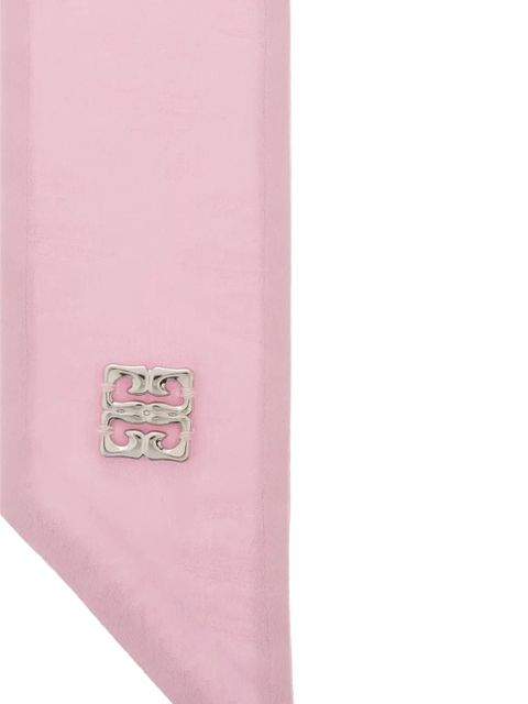 Givenchy patterned neck scarf - Pink