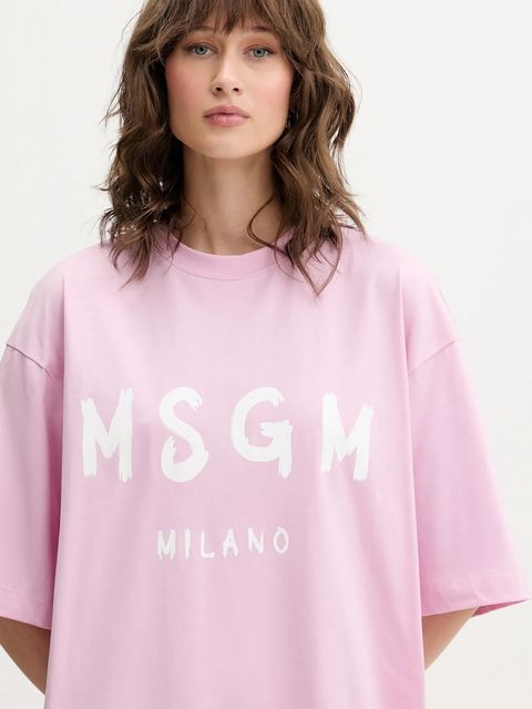 MSGM sukienka bawełniana