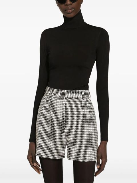 Dolce & Gabbana tartan check shorts - Black - zdjęcie produktu nr 2