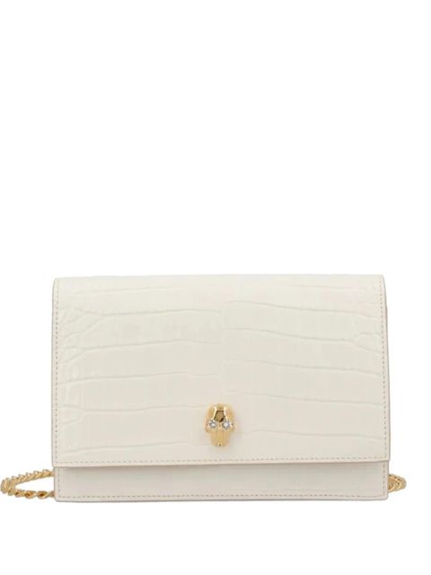 Alexander McQueen skull cross body bag - White - zdjęcie produktu nr 1