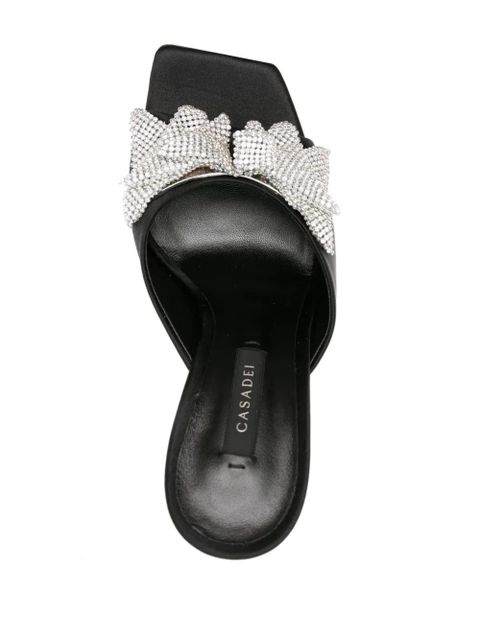 Casadei Butterfly Geraldine 100mm sandals - Black