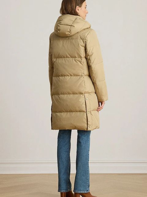 Lauren Ralph Lauren płaszcz kolor beżowy 297P04126 - zdjęcie produktu nr 2