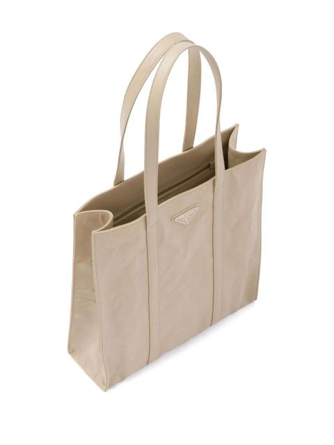 Prada nappa-leather tote bag - Neutrals