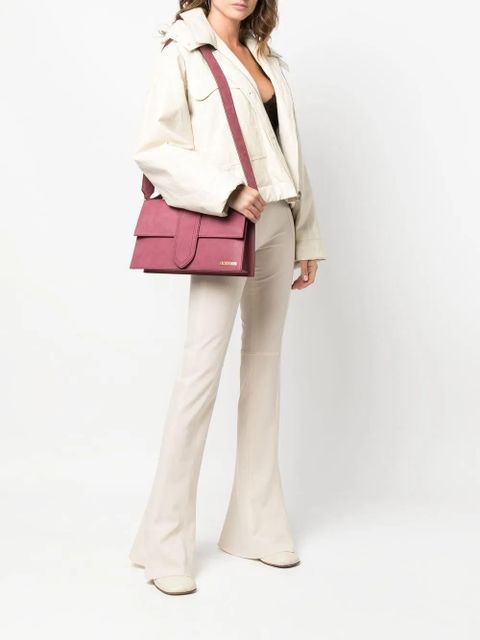 Jacquemus Le Bambinou leather tote bag - Purple - zdjęcie produktu nr 2