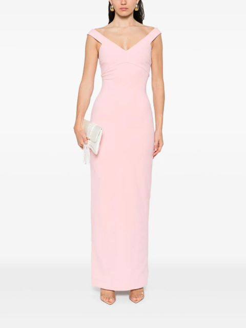 Solace London v-neck dress - Pink - zdjęcie produktu nr 2