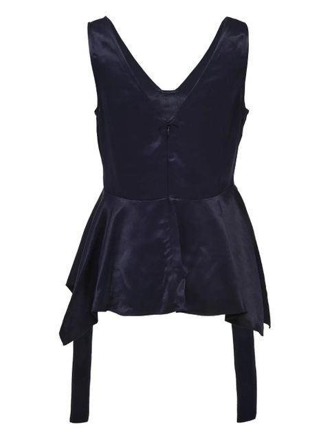 3.1 Phillip Lim v-neck top - Blue - zdjęcie produktu nr 2
