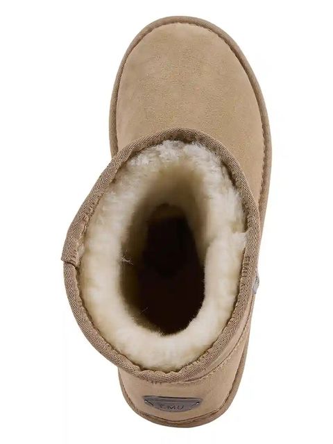 Emu Australia śniegowce zamszowe Platinum Stinger Slim Mini kolor beżowy WP20003