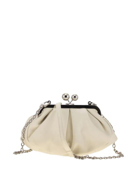 Weekend Max Mara Prati pleated chain-strap clutch bag - Neutrals - zdjęcie produktu nr 2