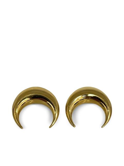 Marine Serre Moon Studs earrings - Gold - zdjęcie produktu nr 1