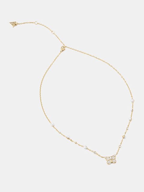 Guess naszyjnik damski ze stali nierdzewnej BORBOLETA - zdjęcie produktu nr 2