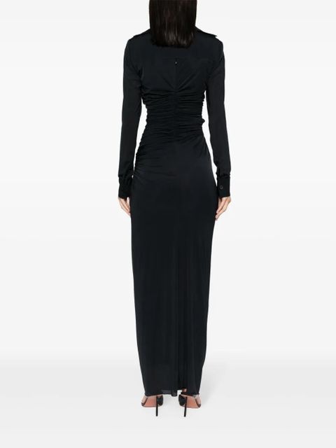 Christopher Esber Venus plunging maxi dress - Black