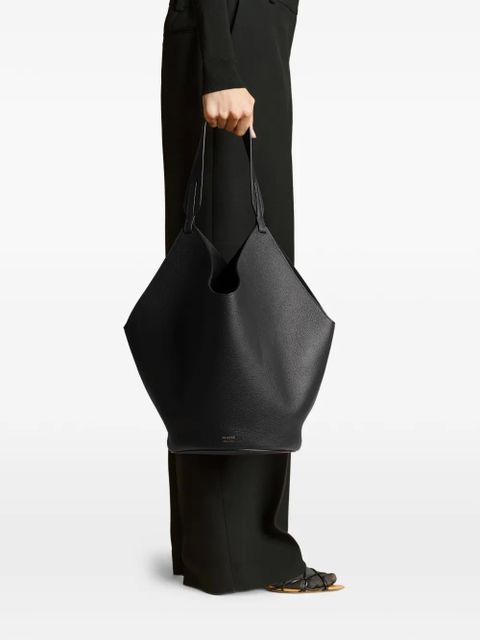 KHAITE medium Lotus tote bag - Black
