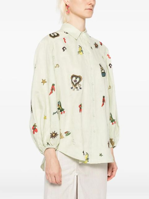 ALEMAIS Montie shirt - Green