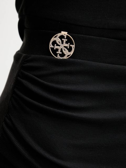 Guess spódnica PRISCA kolor czarny mini ołówkowa W5YD64 KAQL2