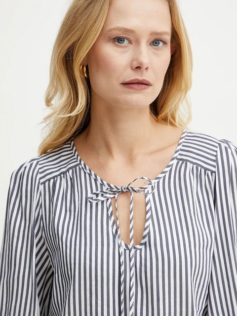 Marella bluzka z domieszką lnu ADDA