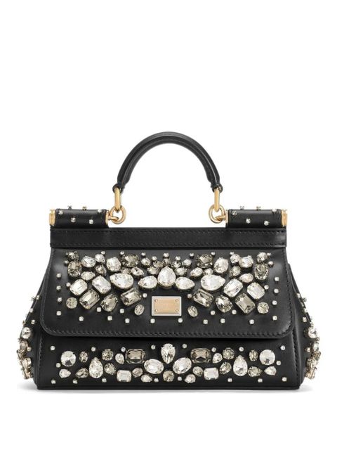 Dolce & Gabbana Sicily handbag - Black - zdjęcie produktu nr 1