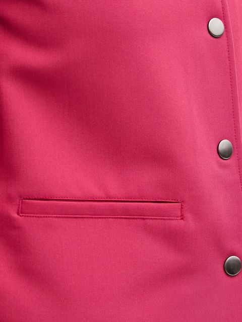 United Colors of Benetton kurtka kolor różowy przejściowa 2R4CDW03B