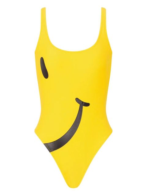 Moschino smiley-print one piece - Yellow - zdjęcie produktu nr 1