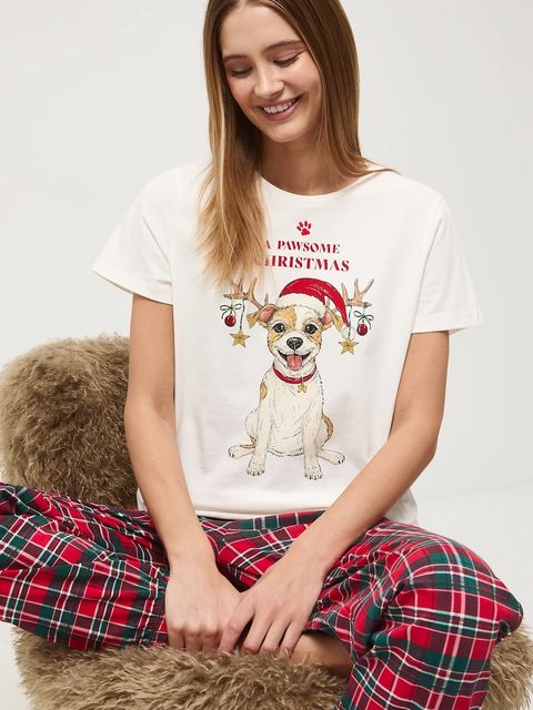 Medicine piżama bawełniana kolor multicolor bawełniana - zdjęcie produktu nr 1