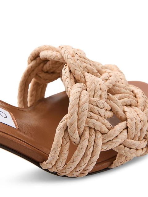 Jimmy Choo 70mm Chara mules - Neutrals