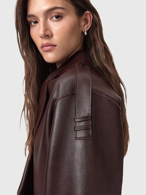 AllSaints kurtka skórzana OPHELIA