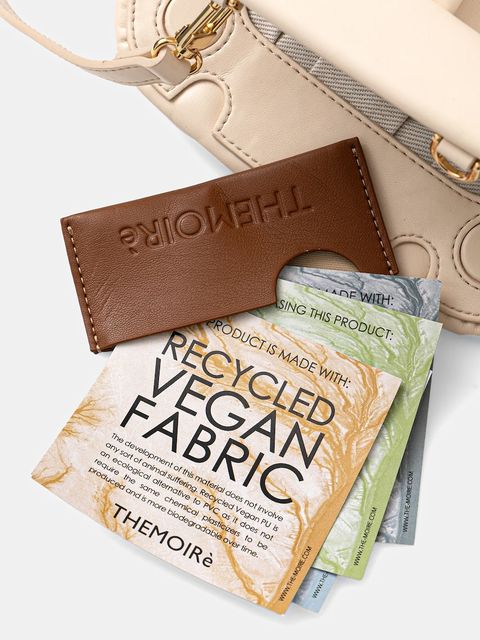 Themoire torebka kolor beżowy TMCOGN81