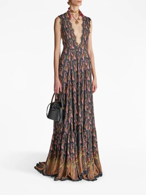 ETRO mini Saturno leather bucket bag - Black