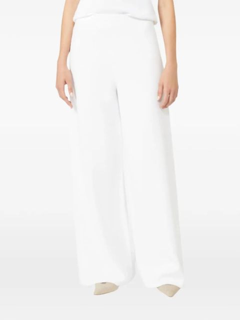 Max Mara wide-leg trousers - White