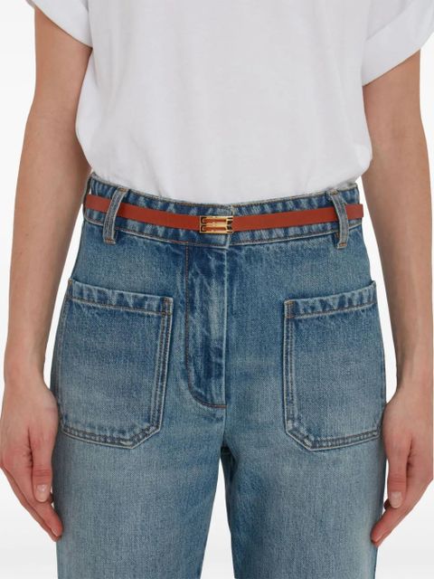 Victoria Beckham Micro Frame belt - Brown