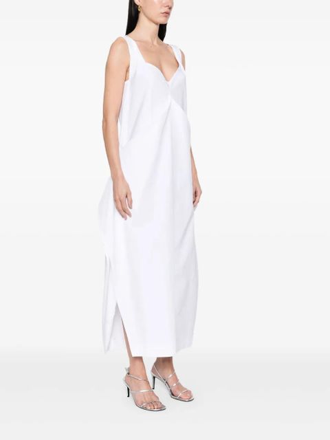 KHAITE Kenith maxi dress - White