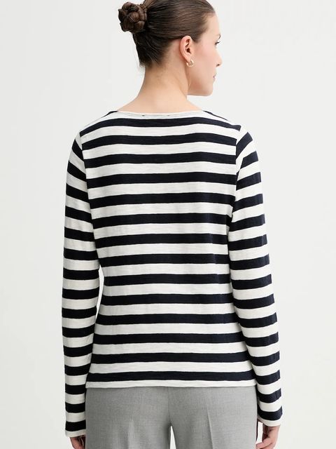 Marc O'Polo longsleeve bawełniany kolor biały 508301452145