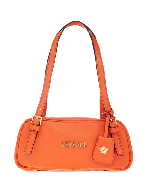 Versace leather shoulder bag - Orange