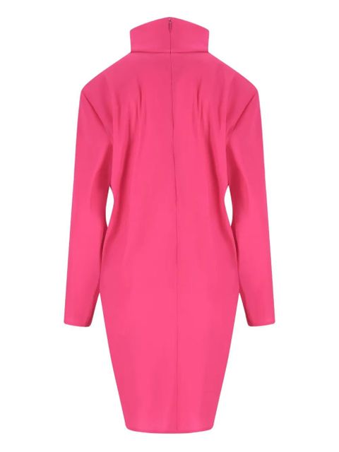 Saint Laurent high-neck midi dress - Pink - zdjęcie produktu nr 2