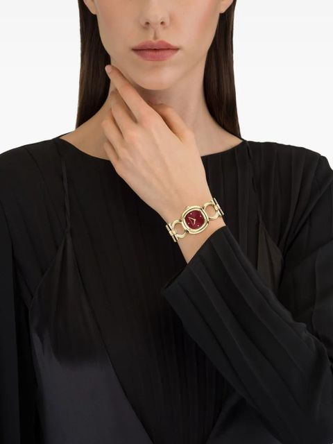 Ferragamo Double Gancini 25mm - Red - zdjęcie produktu nr 2