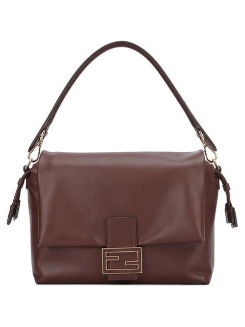 FENDI medium Mamma Baguette leather tote bag - Brown - zdjęcie produktu nr 1