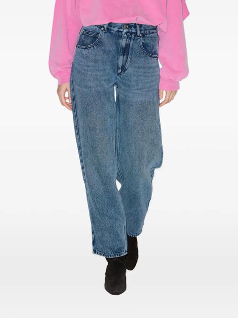 ISABEL MARANT Jenny five-pocket jeans - Blue