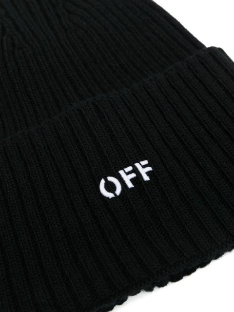 Off-White Offstamp beanie - Black