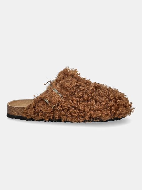 Answear.LAB kapcie kolor brązowy - zdjęcie produktu nr 2