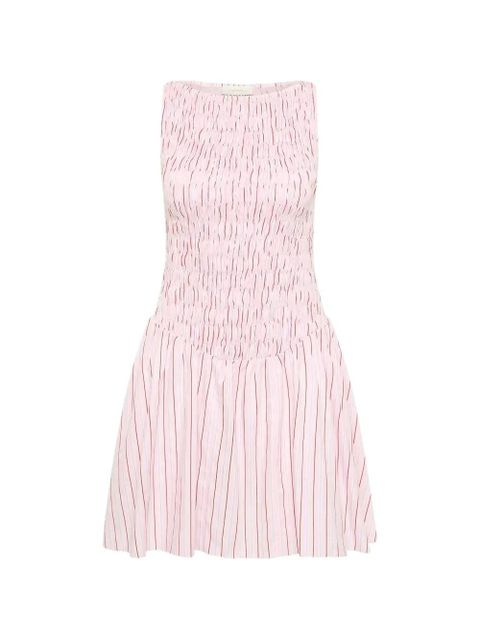 Faithfull the Brand Martina boat-neck mini dress - Pink - zdjęcie produktu nr 1