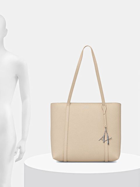 Armani Exchange torebka kolor beżowy 942930 CC726