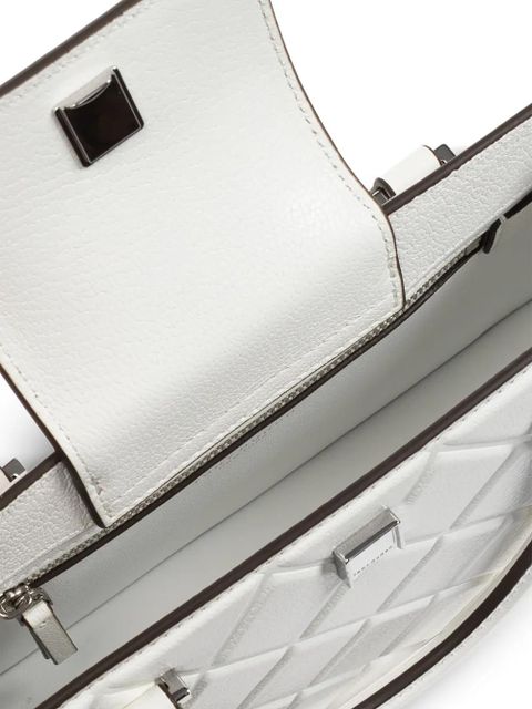 Tory Burch logo-embossed bag - White