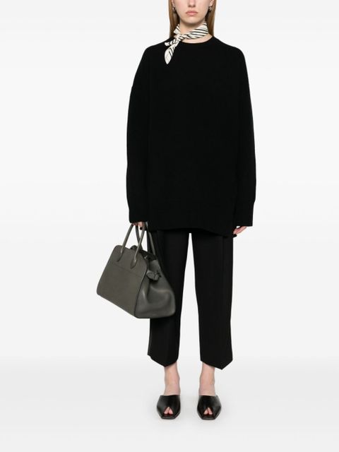 TOTEME double-knit sweater - Black - zdjęcie produktu nr 2