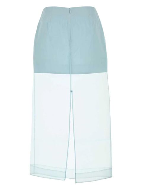 ZIMMERMANN Crush skirt - Blue - zdjęcie produktu nr 2