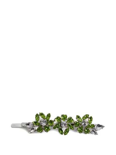Simone Rocha Heartbloom crystal-embellishment hair clip - Silver - zdjęcie produktu nr 1