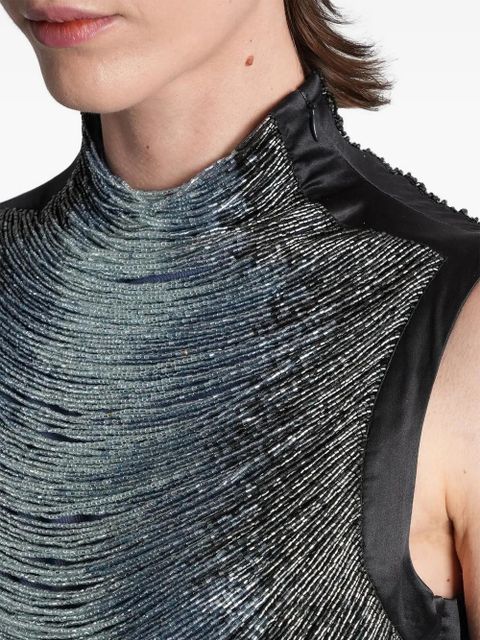 Cult Gaia Taraji sleeveless top - Blue