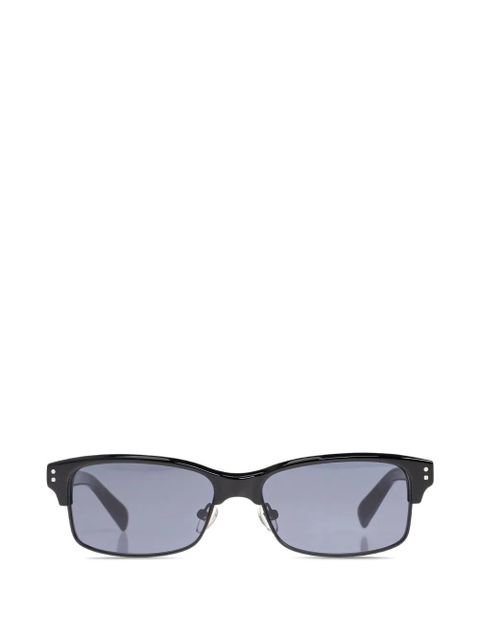 Jacquemus rectangle-frame sunglasses - Black - zdjęcie produktu nr 1
