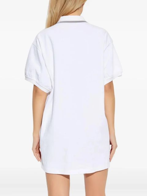 Alexander Wang polo-collar mini dress - White