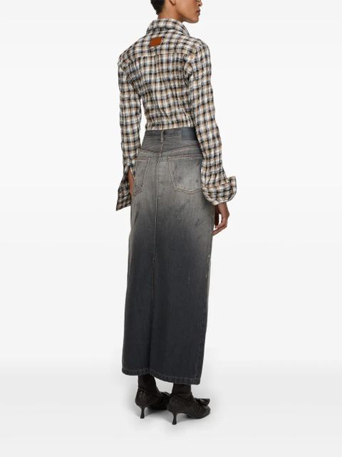 Acne Studios denim skirt - Black